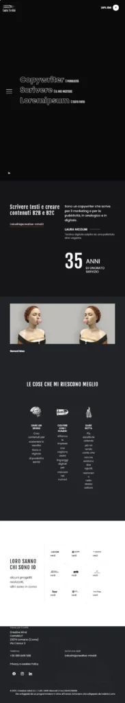 Laura Nicolini su tablet