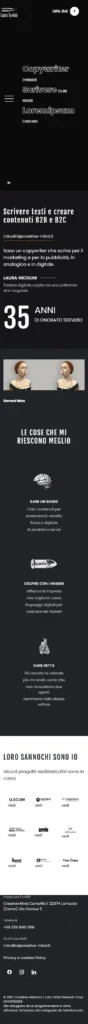 Laura Nicolini su telefono